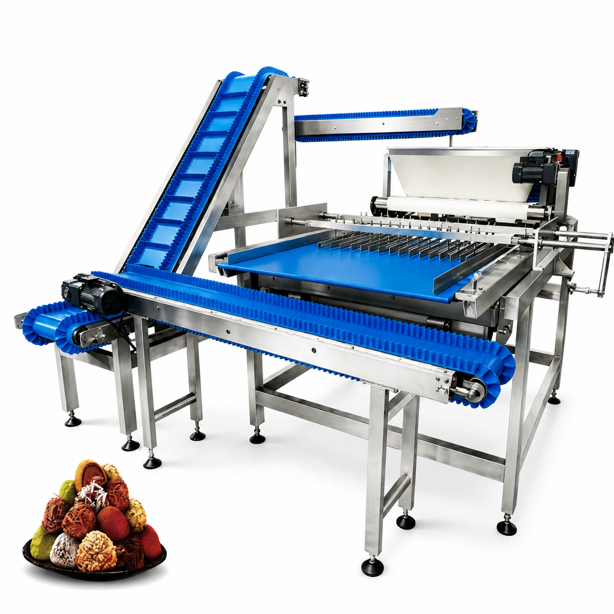 Automatic Nut Particle Sprinkling Machine for Chocolate, Bakery & Confectionery Production Lines
