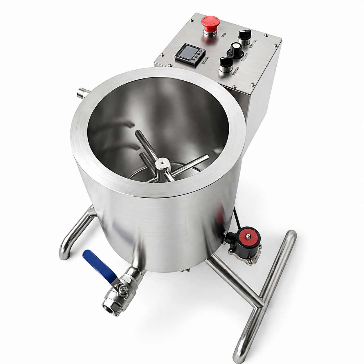 Small Batch Chocolate Ball Mill Machine for Artisan Chocolate Production with Fine Refining Performance