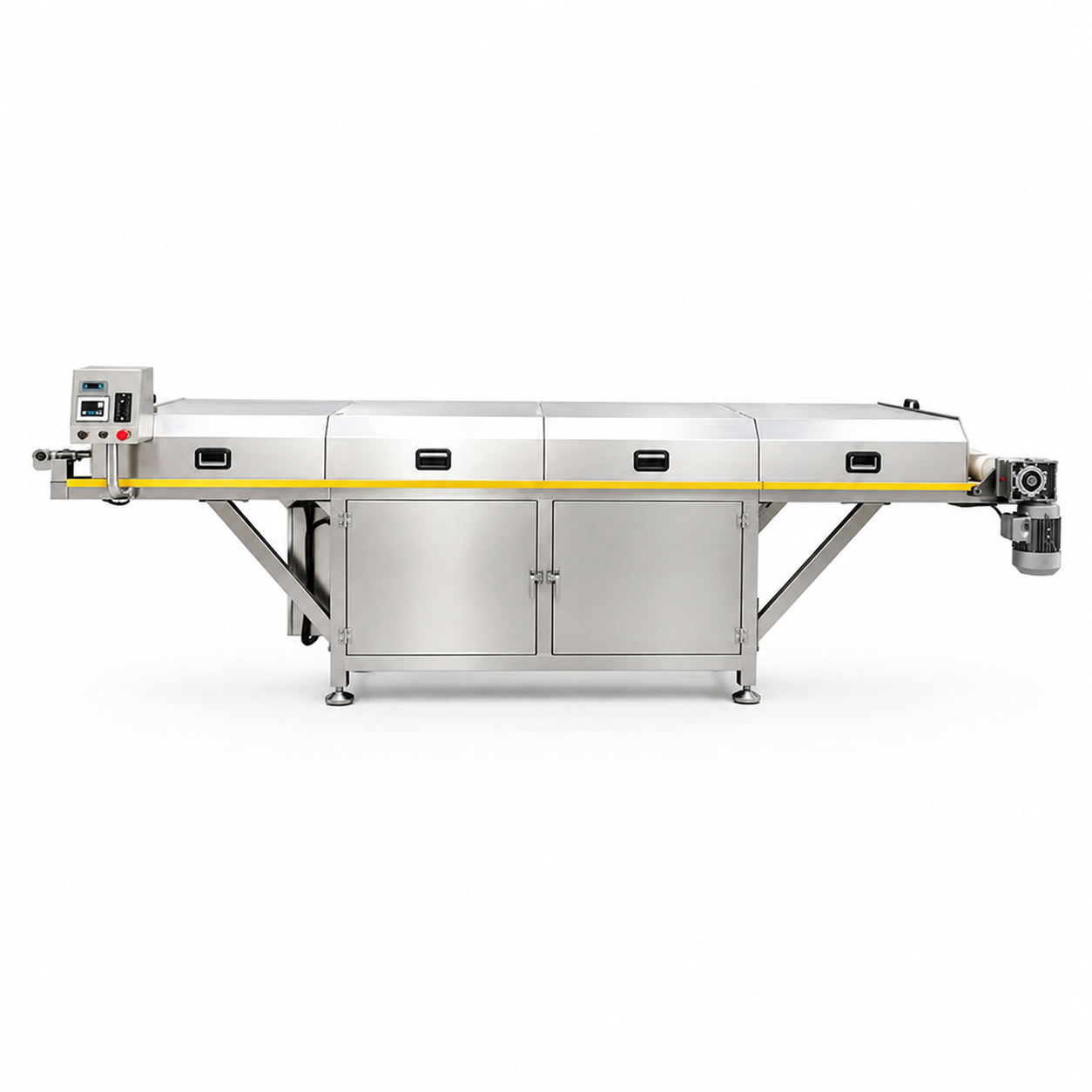 Automatic Chocolate Cooling Tunnel for Chocolate Production Line | Continuous Cooling System with Precise Temperature Control