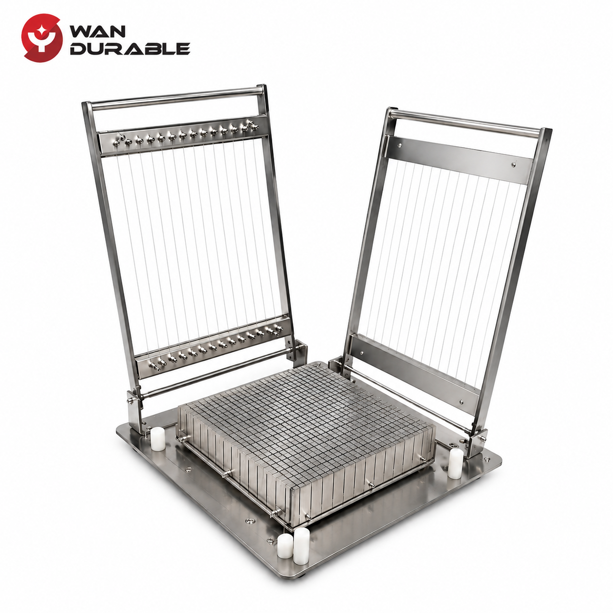 Single Arm & Double Arm Chocolate Cutter Machine for Chocolate Blocks, Ganache and Confectionery Production – Stainless Steel Cutting Equipment