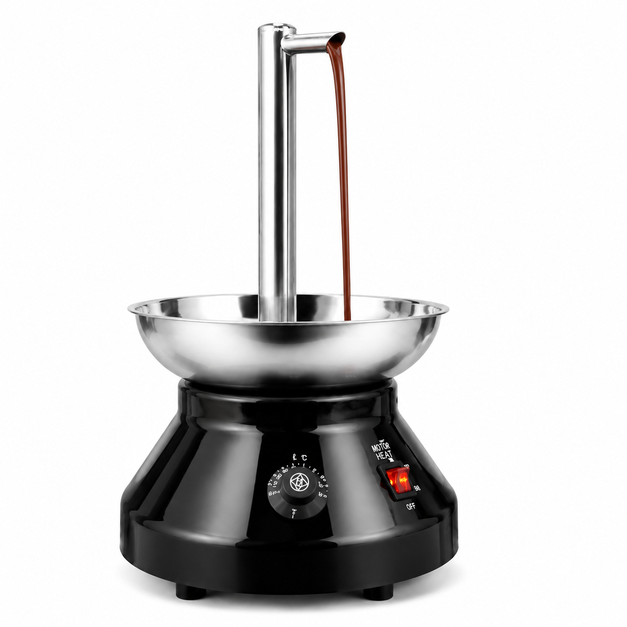 Commercial Chocolate Fountain Machine for Restaurants, Hotels & Events – Stainless Steel 3-Tier Chocolate Fountain