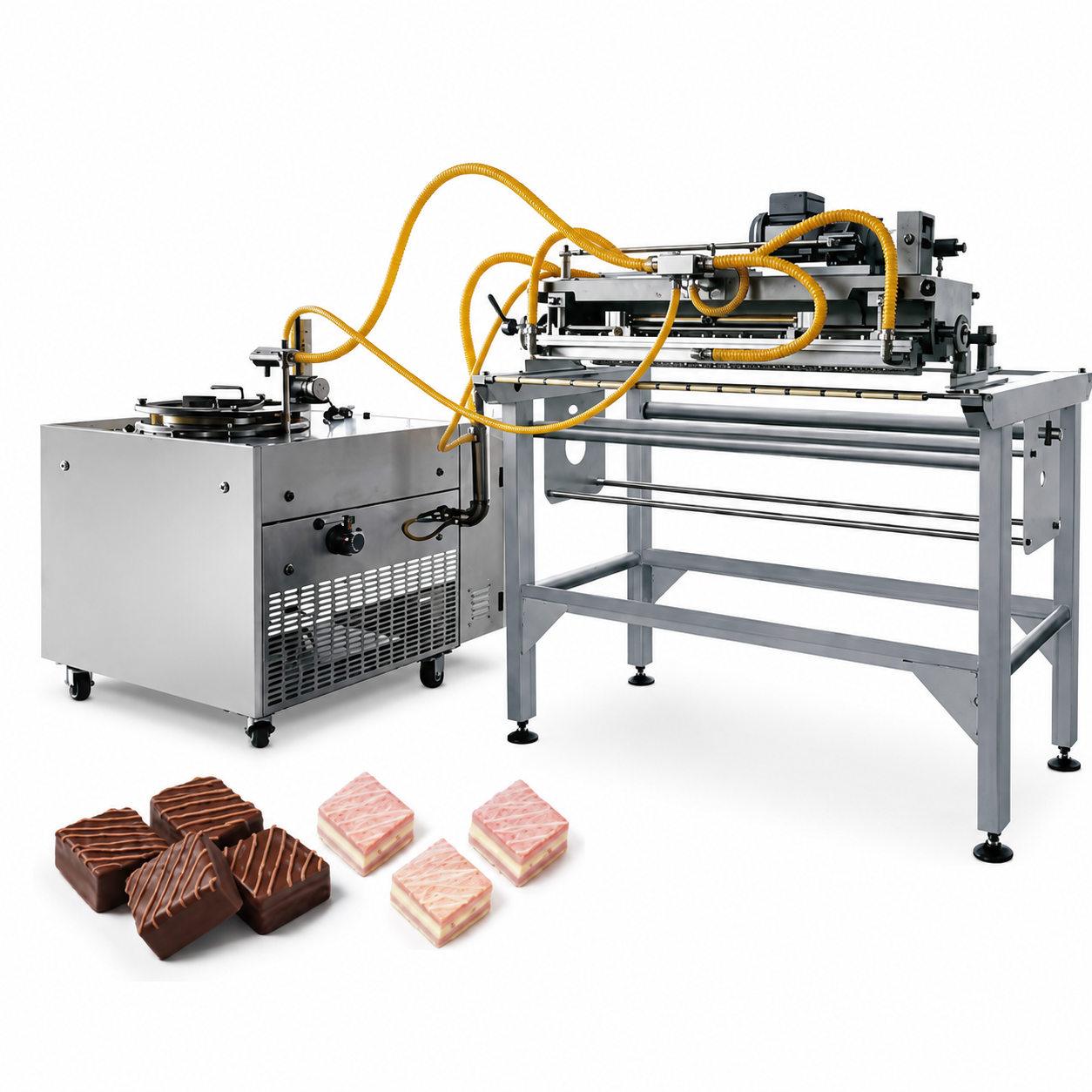 Automatic Chocolate Lace Machine for Bakery & Confectionery Decoration | High Precision Chocolate Pattern Depositor