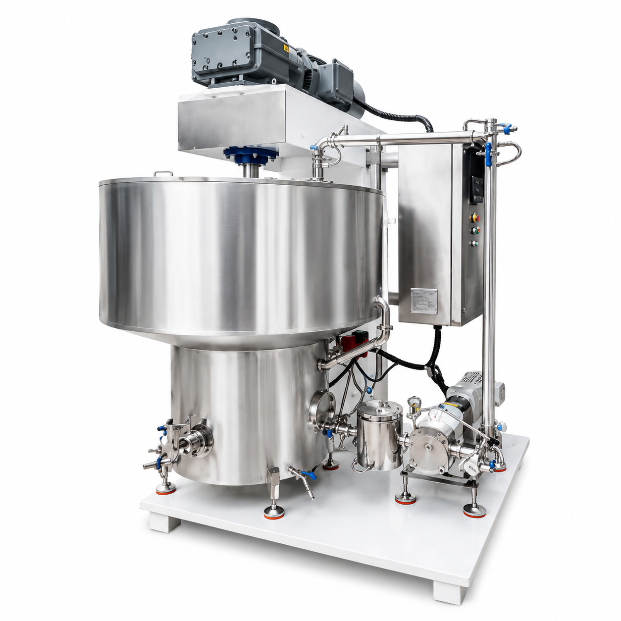 300L-1000L Batch Chocolate Ball Mill for Chocolate Factory Production