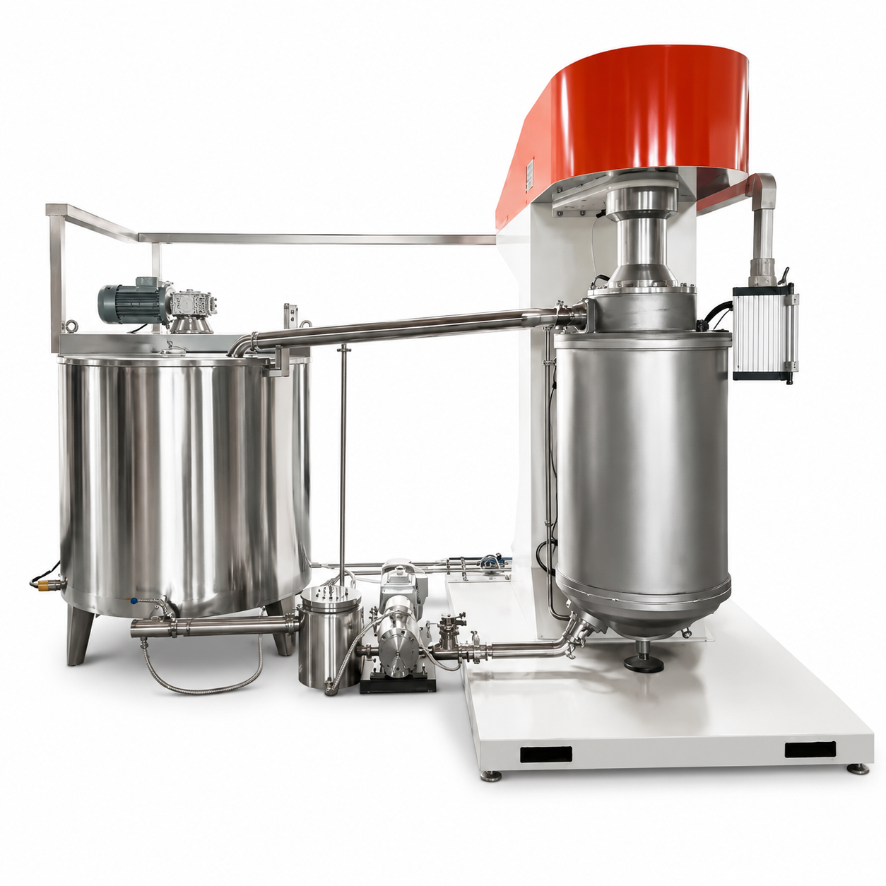 Continuous Chocolate Ball Mill for Industrial Chocolate Refining with 18-22μm Fine Grinding